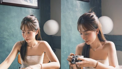 Mẫn Tiên khoe vai trần thon gọn, khí chất thanh lịch