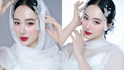 "Mỹ nhân cơ bắp" Angela Phương Trinh "quay xe" đầy nữ tính