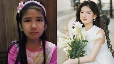 Hé lộ ảnh ngày bé của mỹ nhân xinh như hoa hậu “nàng Mơ”
