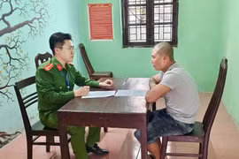 Bắt kẻ đột nhập nghĩa trang, trộm cắp trụ đá 100 năm