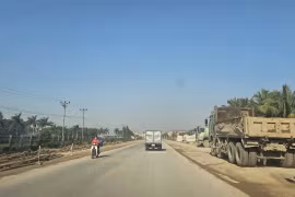 Dự án nâng cấp mở rộng đường 391 vẫn vướng giải phóng mặt bằng