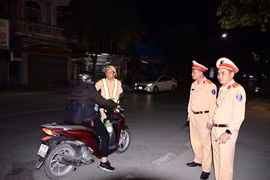 CSGT Hải Phòng tổng kiểm soát xe mô tô, xe gắn máy, xe máy điện