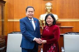 Chủ tịch Quốc hội thăm, chúc Tết Ủy ban Trung ương MTTQ Việt Nam