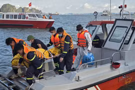 Hoàn tất tìm kiếm 39 nạn nhân vụ lật tàu Vịnh Xanh 58 trên Vịnh Hạ Long