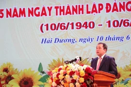 85 năm Đảng bộ tỉnh Hải Dương – viết tiếp trang sử hào hùng