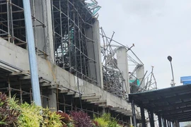 Hai người tử vong trong vụ sập giàn giáo tại Hải Phòng