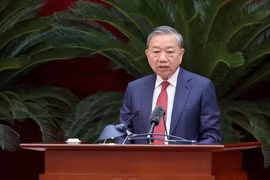 Tổng Bí thư Tô Lâm phát biểu khai mạc Hội nghị. Ảnh VGP