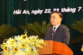 Thường trực Ban Bí thư dự Đại hội Đảng bộ phường điểm ở Hải Phòng