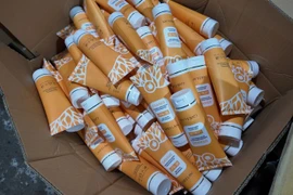 Triệt phá đường dây mỹ phẩm giả các thương hiệu nổi tiếng