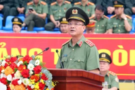 Xuất quân đảm bảo an ninh, trật tự lễ kỷ niệm, diễu binh, diễu hành