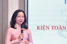 Bà Trần Thu Hương làm Chủ tịch Hội Liên hiệp phụ nữ Hải Phòng