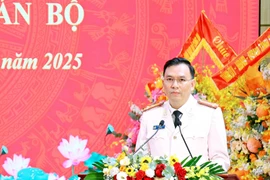 Thượng tá Cù Quốc Thắng giữ chức Giám đốc Công an Ninh Bình