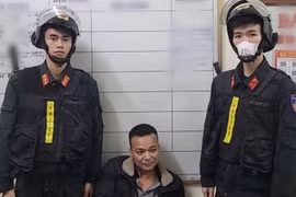 Bắt kẻ điều khiển xe mô tô đâm vào chân Cảnh sát giao thông ở Hải Phòng