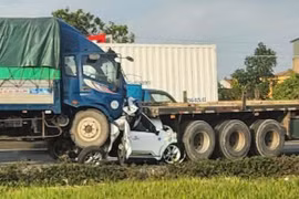 2 người tử vong trong vụ tai nạn liên hoàn trên QL5 qua Hải Phòng