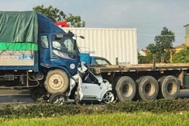 2 người tử vong trong vụ tai nạn liên hoàn trên QL5 qua Hải Phòng