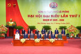 446 đại biểu dự Đại hội Đảng bộ thành phố Hải Phòng lần thứ I