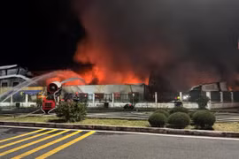 Kiểm tra toàn diện sau vụ cháy Công ty CHENG-V Khu công nghiệp Đồ Sơn