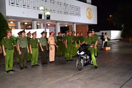 Hơn 4500 cảnh sát HP22 ra quân bảo vệ an toàn Đại hội Đảng bộ TP Hải Phòng