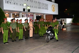 Hơn 4500 cảnh sát HP22 ra quân bảo vệ an toàn Đại hội Đảng bộ TP Hải Phòng