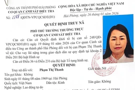 Truy nã nữ bị can cho vay lãi nặng dự án nhà ở Anh Dũng IV