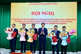 Bổ nhiệm nhiều lãnh đạo các Ban Quản lý dự án đầu tư xây dựng Hải Phòng