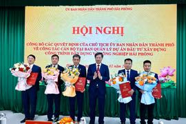 Bổ nhiệm nhiều lãnh đạo các Ban Quản lý dự án đầu tư xây dựng Hải Phòng