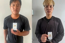 Bắt 2 đối tượng bắn vỡ kính xe ô tô trên cao tốc ở Quảng Ninh