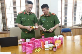 Công an Hải Dương giữ trăm mặt hàng nghi buôn lậu, hàng giả