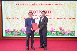 Ông Nguyễn Thành Hưng giữ chức Giám đốc Sở Xây dựng Hải Phòng