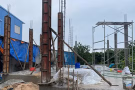 Tháo dỡ 2 công trình vi phạm trên đất nông nghiệp ở Hải Phòng