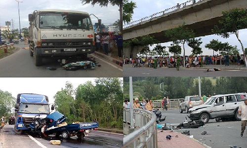 Những vụ tai nạn giao thông thảm khốc tuần qua (12/7 - 18/7/2015)