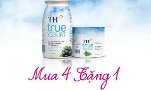 Chào hè cùng sữa chua TH true YOGURT: Mua 4 tặng 1
