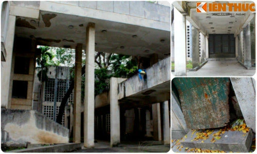 Rợn người ngôi nhà lạnh lẽo, hoang vắng giữa phố vàng Hà Nội