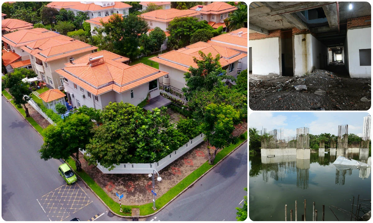 Những dự án bất động sản bị “siết nợ” năm 2017