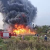 Cháy lớn ở TP HCM, tạo “quả cầu lửa” đỏ rực cả một vùng