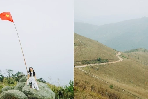 Leo Núi Thành Đẳng mùa cỏ cháy, săn khung cảnh điện ảnh