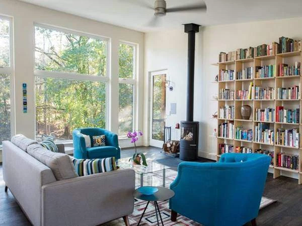 Mê mệt ngôi nhà pha trộn giữa hiện đại và sự mộc mạc vùng nông thôn