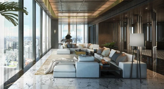 Căn hộ 54 triệu USD đắt nhất Singapore của tỷ phú Anh