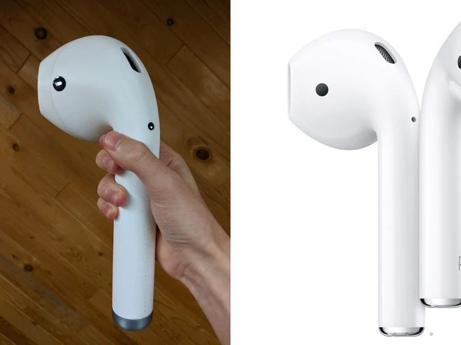Học sinh tự chế AirPods to như máy sấy tóc