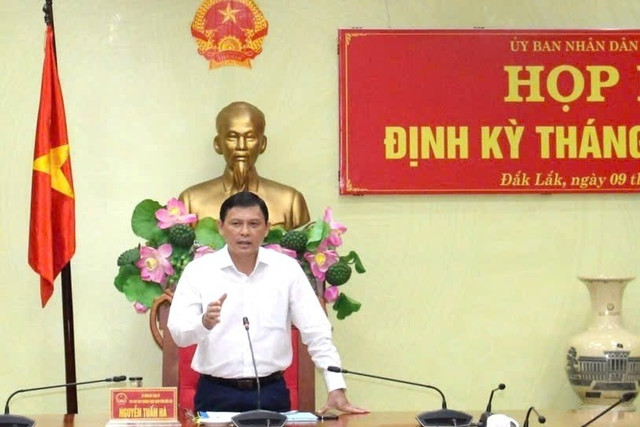 Ông Nguyễn Tuấn Hà trong một cuộc họp báo. Ảnh: TC pct.jpg