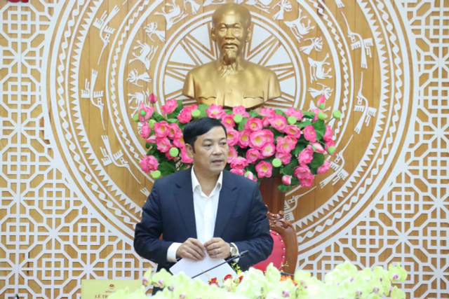 Ông Lê Trọng Yên, Phó Chủ tịch UBND tỉnh Lâm Đồng phát biểu tại buổi họp. ong-le-trong-yen-pho-chu-tich-ubnd-tinh-lam-dong-phat-bieu-tai-buoi-hop.jpg