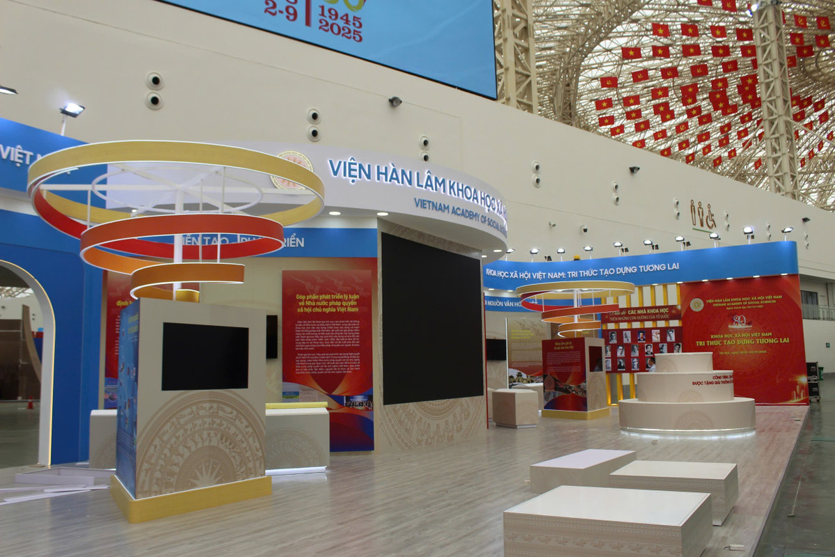 Một số hạng mục, gian trưng bày đã gần hoàn tất.