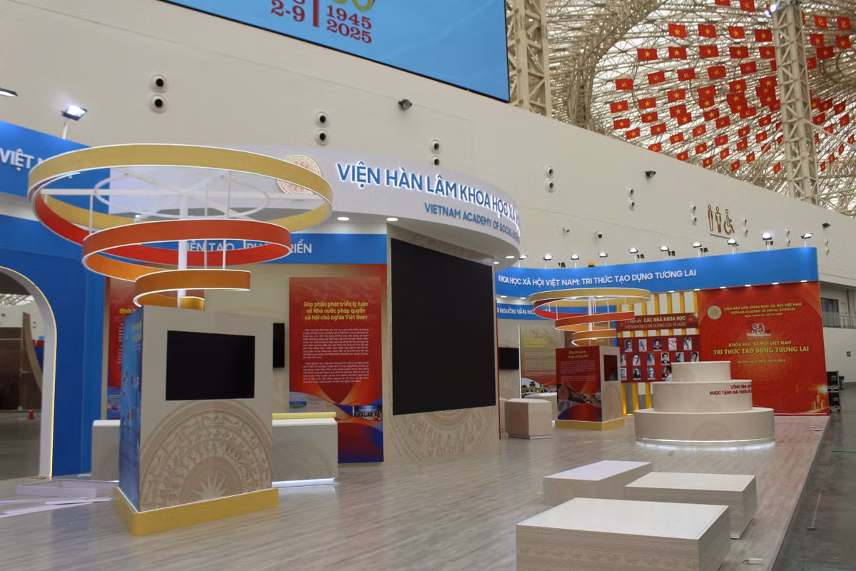 Một số hạng mục, gian trưng bày đã gần hoàn tất.