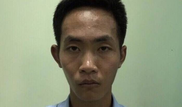 Bằng các biện pháp nghiệp vụ truy tìm, lúc 11h ngày 19/6, trinh sát đã bắt được Nguyễn Chung Thanh Trí khi đang lẩn trốn tại phường Linh Chiểu, quận Thủ Đức, TP HCM. Tại cơ quan công an, Trí đã khai nhận hành vi hãm hại em L.A. Trong khi làm bảo vệ, thường xuyên có thời gian rảnh rỗi nên dùng điện thoại lên mạng xã hội và làm quen với L.A. Biết em này đã có bạn trai, Trí đã dựng lên chuyện đi chơi, đi tìm bạn để dẫn dụ em L.A vào đồi vắng cưỡng ép quan hệ tình dục.