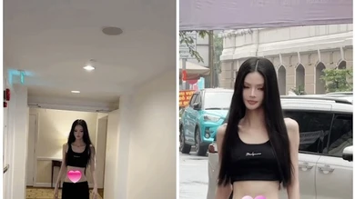 Vóc dáng “size 0” gây tranh cãi mạng xã hội của Á quân The New Mentor 2023