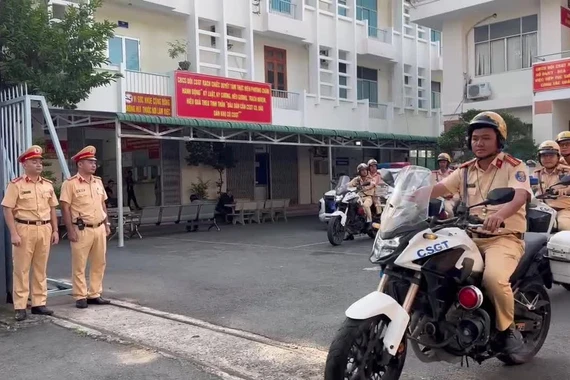 Nóng mệnh lệnh của C08 với lực lượng CSGT TP HCM