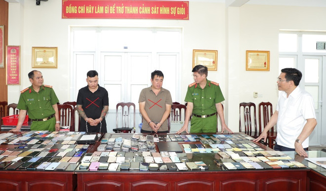 Bắt nhóm trộm cắp, tiêu thụ tài sản tại chùa Tam Chúc