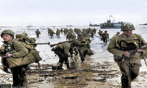 Những hình ảnh ít biết về cuộc đổ bộ D-Day lịch sử