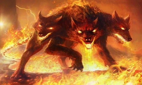 Truyền thuyết về quái vật chó ba đầu canh giữ cổng địa ngục