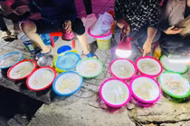 Độc đáo chợ mực nháy không cân đo, mỗi mớ tới 400.000 đồng vẫn đắt hàng